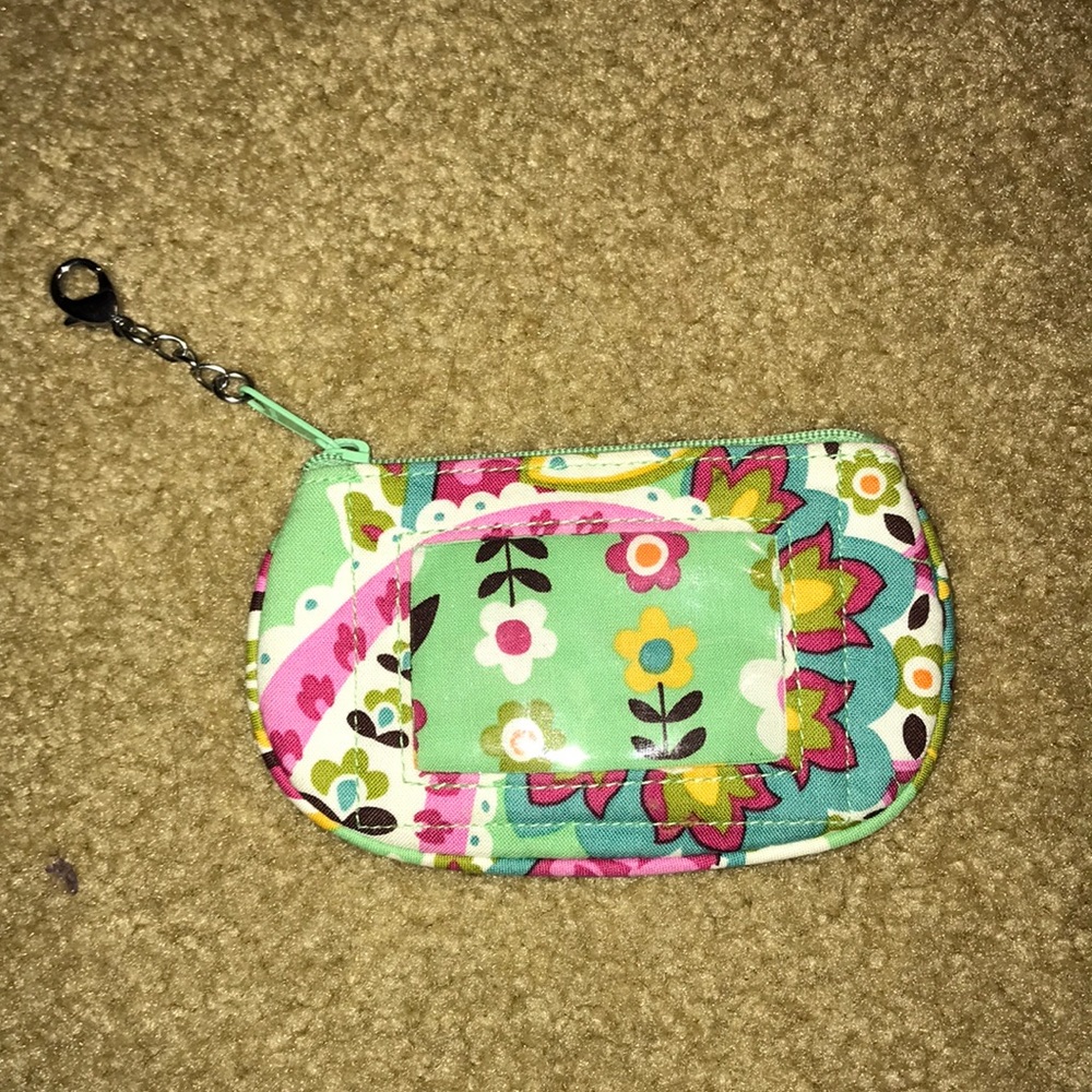 Vera Bradley keychain wallet